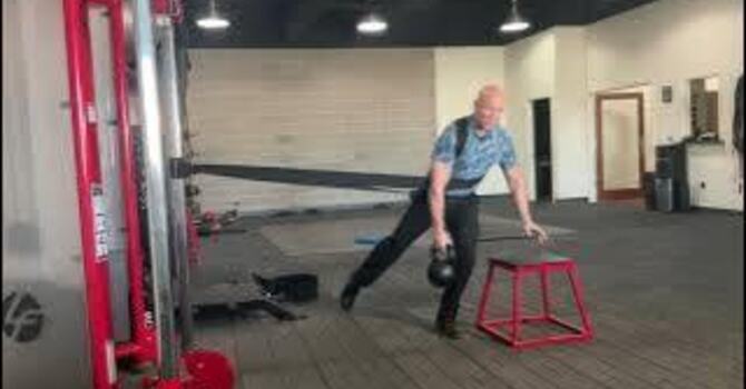 Single-Leg Squat with Banded Tension